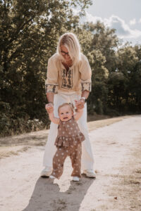 oma met kleindochter